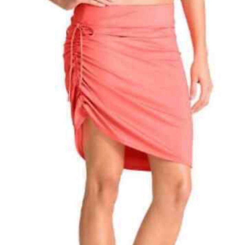 ATLETHAโORANGE NWOT ATHLETIC SPOTโ SKIRT SIZE S